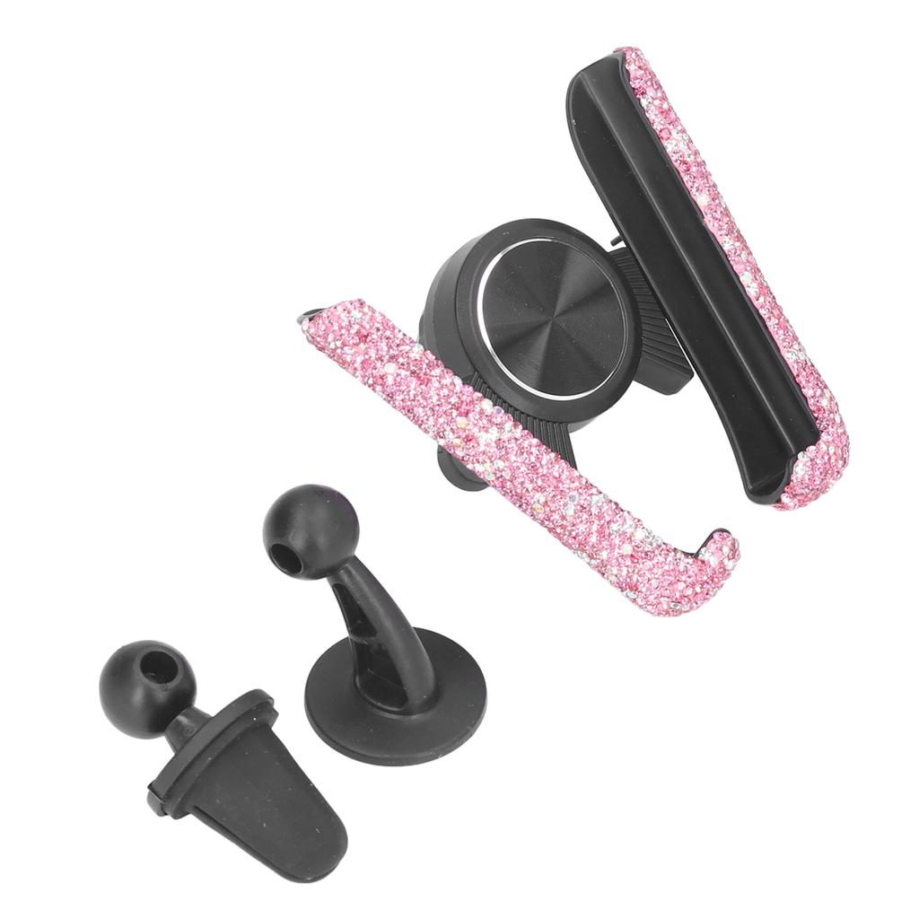 Bling Car Phone Holder Vehicle Cell Phone Mount Cradle Adjustable Auto Cell Phone Mount Universal