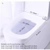 Square toilet seat cushion ring Toilet cover with seasonal zipper design Cute Household Waterproof Toilet Cushion