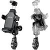 iMESTOU Anti-Vibration Motorcycle Phone Mount- 1" Ball Handlebar Phone Holder Perfect for High-Speed Cycling 360° Rotation Universal for 4.7"-7.2"