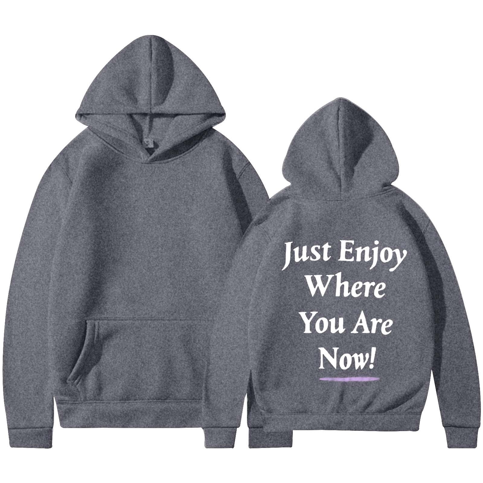 

Осенне-зимняя женская одежда с рукавами на плечах и принтом в виде букв, однотонный флисовый свитер с капюшоном 5XL темно-серого