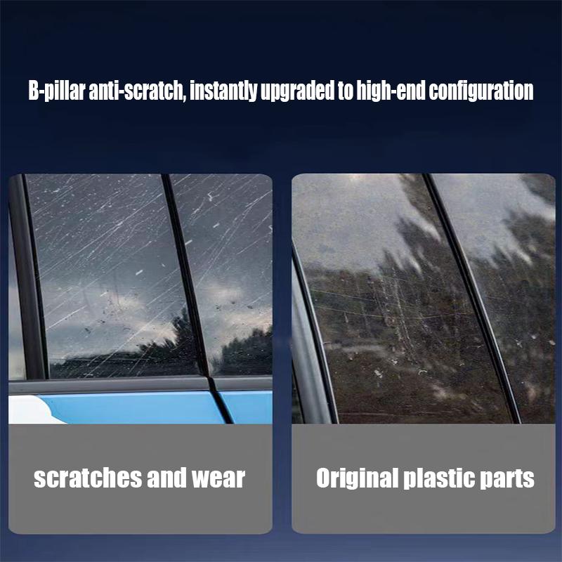 Car Center Pillar Sticker For BYD Song L DM i DMi 2024 2025 2026 Window Trim Cover Stickers Protective film Cars Accessories