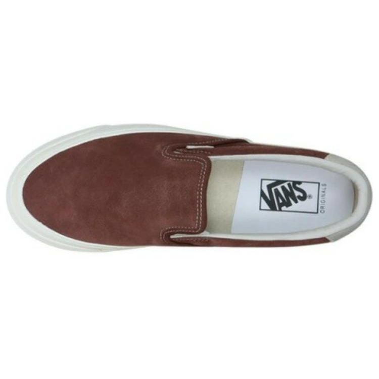 Vans OG Slip-On 59 LX Brun Unisex Sneakers VN0007QEBRO