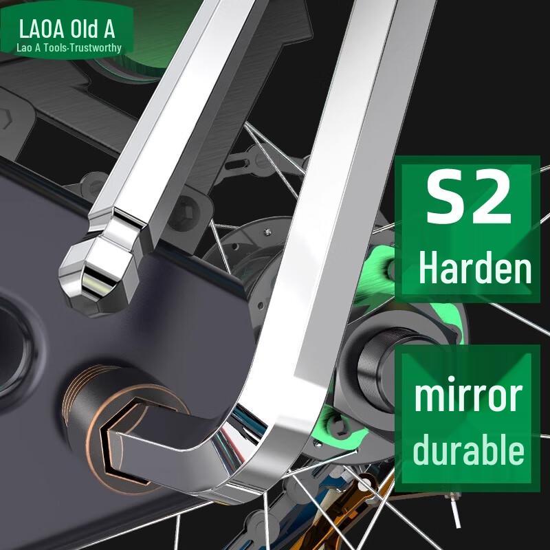 LAOA 9-Piece Ball Head Hex Wrench Set