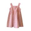 Girls Summer Floral Spaghetti Strap Dress Sleeveless Kids Vest Dress Sweet Princess Children Clothing