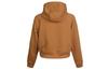 Nike Sweatshirts Women's Brown Hooded Moderate Regular CU5677-201