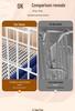 Indoor Pet Cage with Toilet for Small to Medium Dogs & Cats