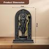 4 Inch Shree Ram Lalla Murti/God Idols/Ayodha's Shree Ram Statue/Home Decor/Decorative Items for Living Room/Office/Show Piece