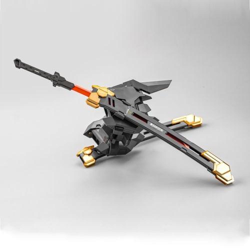 HiPlay Orange Cat Industry Black Flash Spirit War Crow Mecha 1/100 Scale Pre-Colored Plastic Model Kit