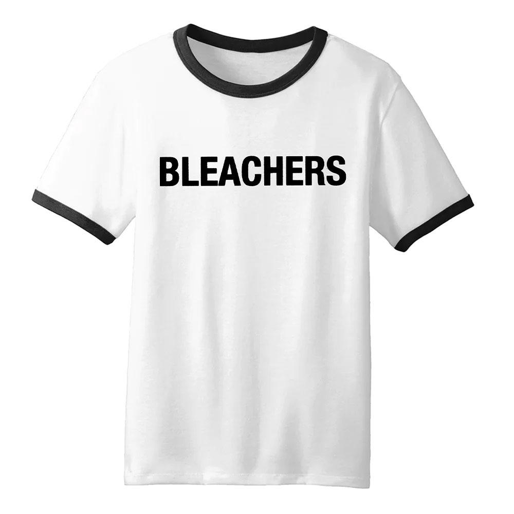 

BLEACHERS RINGER TEE Short Sleeve O-neck Loose Male T-shirt Unisex Streetwear Fashion Design Graphic Print Tshirts Casual Mens S
