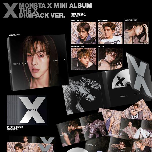 Monsta X 13th Mini Album [THE X] (DIGIPACK Ver.) [Random Version]