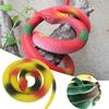 4 PCS 68CM Pranks Rubber Snakes Set Halloween Tricky Toys Lightweight Portable Snake Toy Scare Toy Snake April Fool's prop Snake