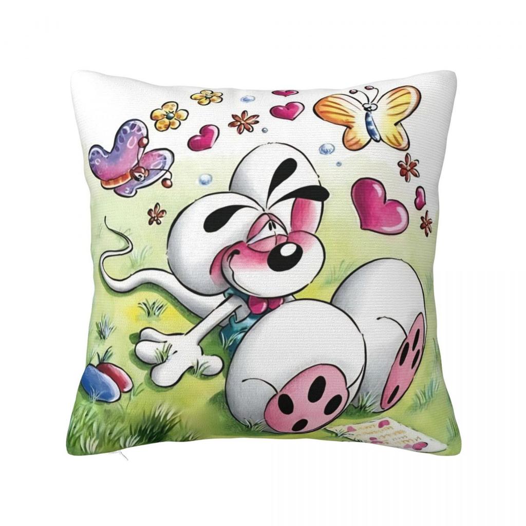 Diddl Cartoon Pillow Cases Cushion Cover Fashion Decorative Throw Pillow Case Cover For Living Room 40X40Cm