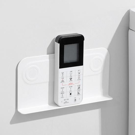 Remote Control Rack Sockets Routers Wall Mounted Organizer No Drilling Adhesive Installation Magnetic Remotes Holder