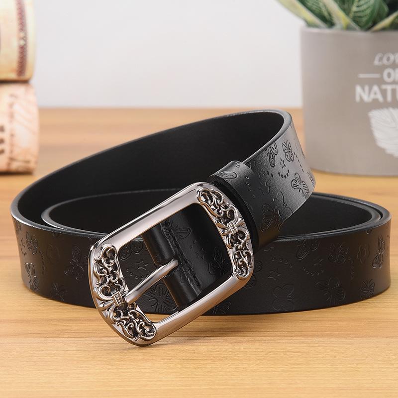 Curea Femei Model Fluture Simplu Casual Cu Pantaloni Scurți Blugi Curea