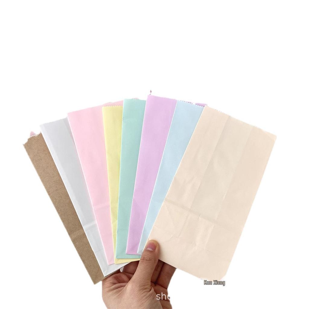 High-Value Macaron Color Sealing Stickers for Paper Bags & Scrapbooks