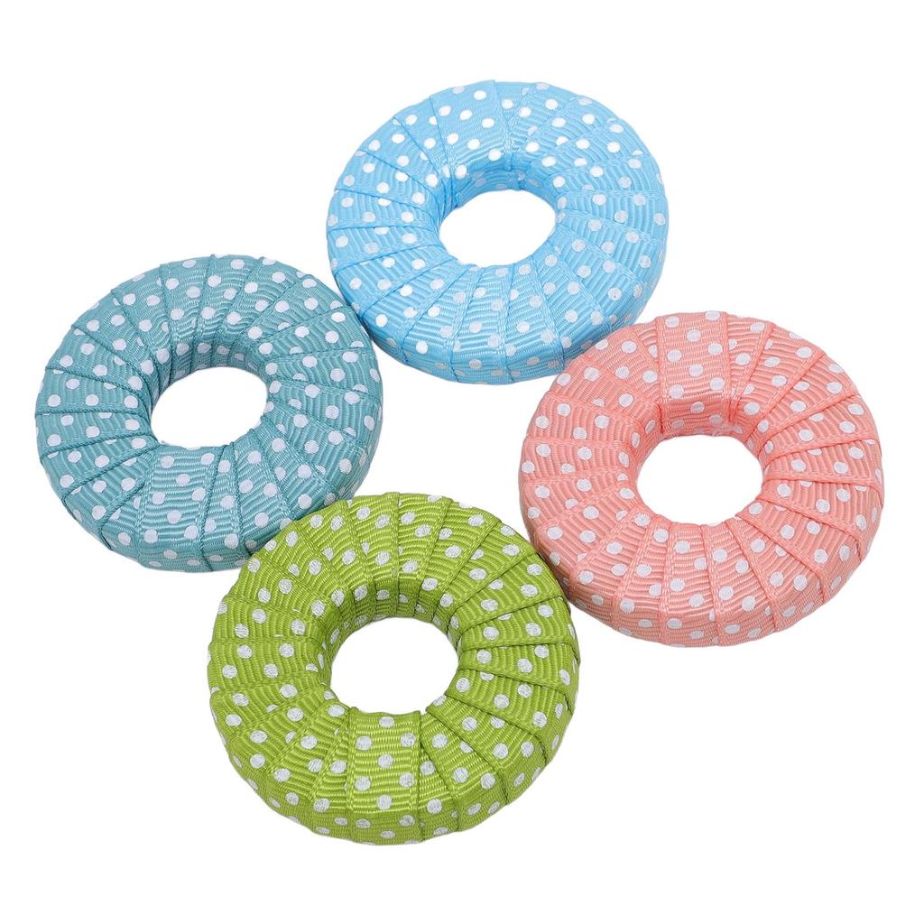 4 Pezzi Pesi per Tessuto con Motivo a Pois Pesa Carta Rotondo per Scrittura Disegno Accessori per Cucito