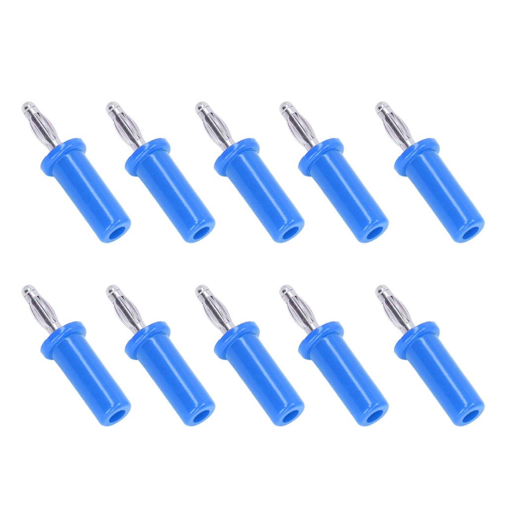 10Pcs Lanterns Banana Plug Brass ABS Soldered Speaker Connector for Electronic Instruments 4mm