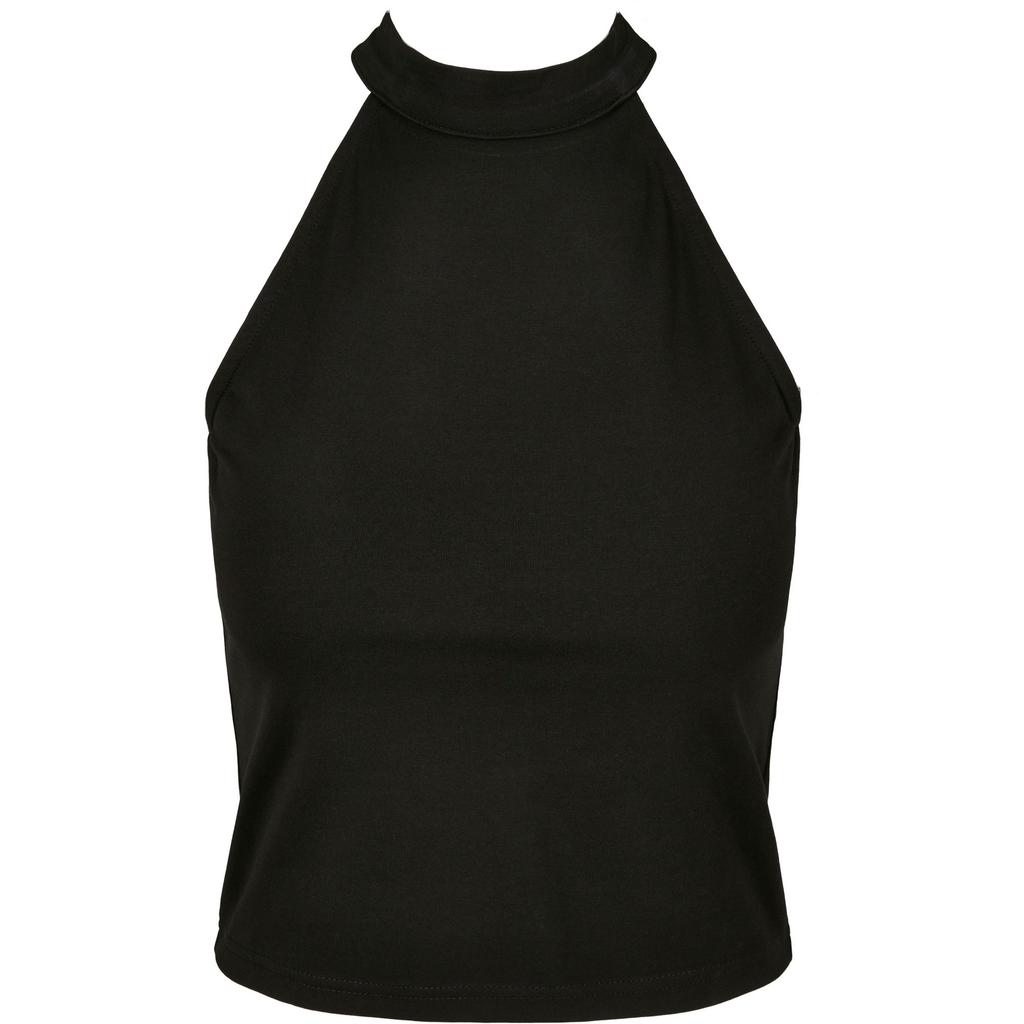 Baue deine Marke Damen Rollkragen Crop Top