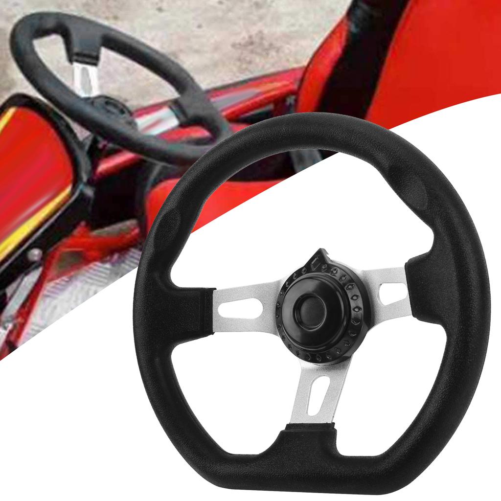 OffRoad Kart ratt 270 mm 3 eiker modifikasjon Universal for 150cc250cc motorer