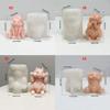 Creative Squirrel Silicone Candle Mold Squirrel Shape Ornament Moulds Silicone Craft Molds Silicone Texture for Crafting
