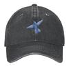 Dotted Hummingbird_Blue Baseball Cap Thermal Visor Beach Hat Dad Hat Unique Hats Women's Beach Outlet Men's