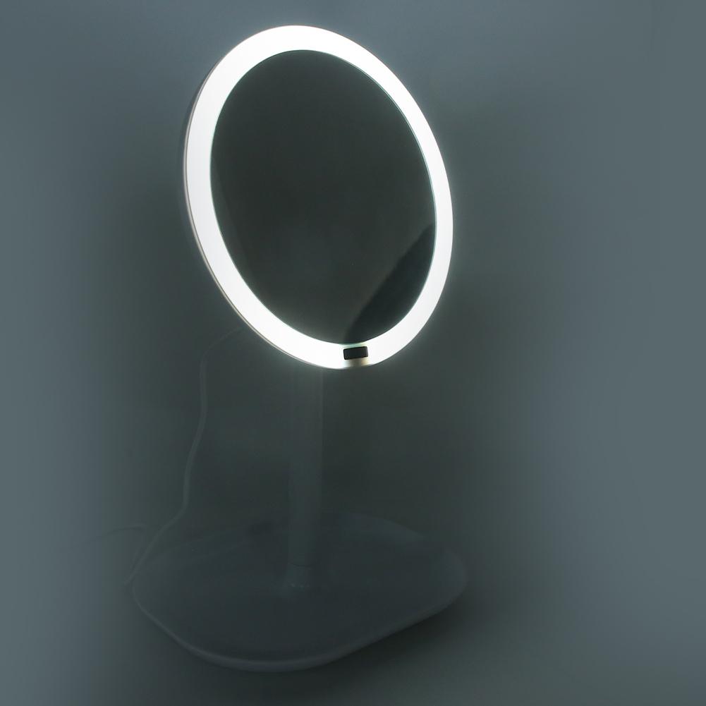 Makeup Mirror 10X Magnification LED Induction Portable Vanity Mirror for Home Dormitory