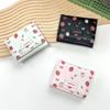 Strawberry PU Leather Wallet Printing Card Holder Portable Tri-fold Wallet  Girl
