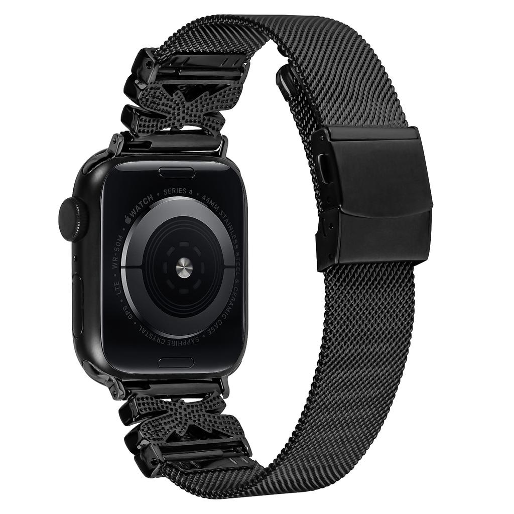 Watch Band for Apple Watch Series 10 42mm/9 8 7 41mm/Series 6 5 4 SE SE (2022) SE (2023) 40mm/Series 3 2 1 38mm Stainless Steel Strap