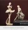 Elegante Balletttänzer-Figur – moderne Wohndekoration für Wohnzimmer oder Weinschrank