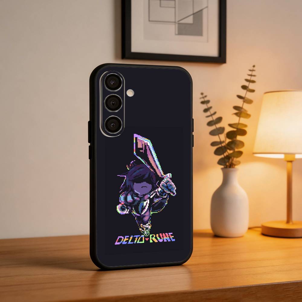 D-Deltarune Kris Game Phone Case For Samsung A73,72,71,53,52,51,22,91,80, Soft Black Cover Samsung a31