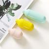 Inverted Lotion Bottle with Locking Cap Screw Bottle Mouth Design