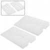 49*29*6.5mm 8pcs Toilet Shims High-quality Soft Plastic Stackable White