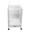 Bird Cage Rustproof Durable Metal Parrot Cage Multifunctional Large Bird Cage with Rolling Stand