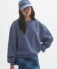 MOONSUN M.C Unisex, Logo Basic Sweatshirt / Blue