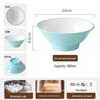 Two-Tone Melamine Soup Noodle Bowl