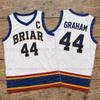 Off Campus Briar University Jersey Graham 44 22 Di Laurentis 66 Tucker Sleeveless Basketball Vest Women Mens Hockey Child Vest