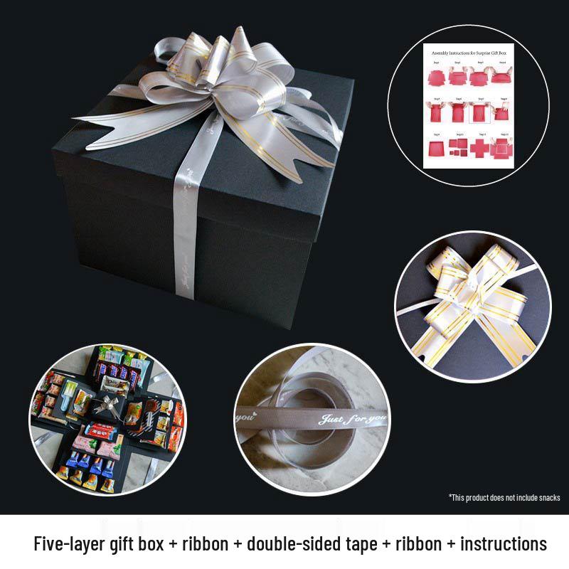 Internet Celebrity Style Surprise Gift Box: Creative Qixi Festival & Valentine's Day Gift for Girlfriend