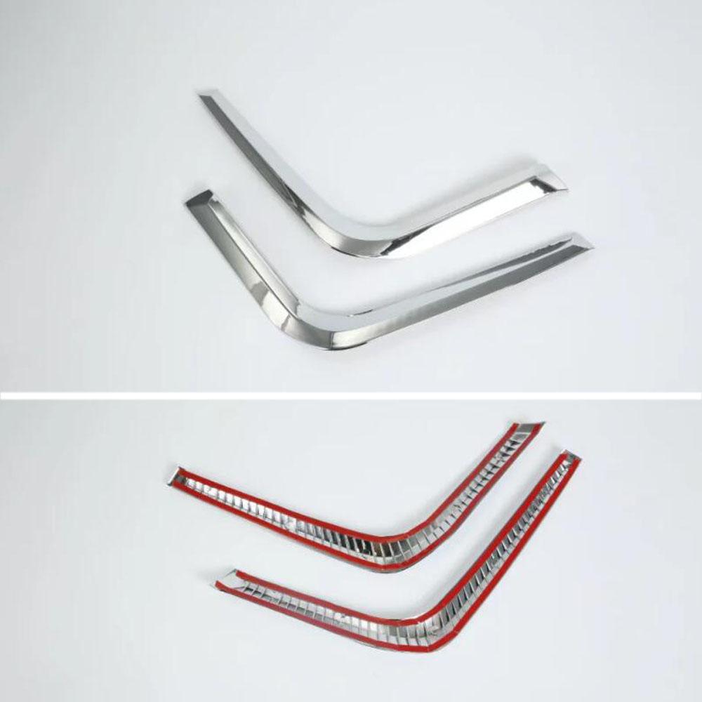 Het försäljning för SUBARU XV 2018 2022 strålkastare fram dimljus ram klistermärke ABS krom skyddslist motorhuv ram