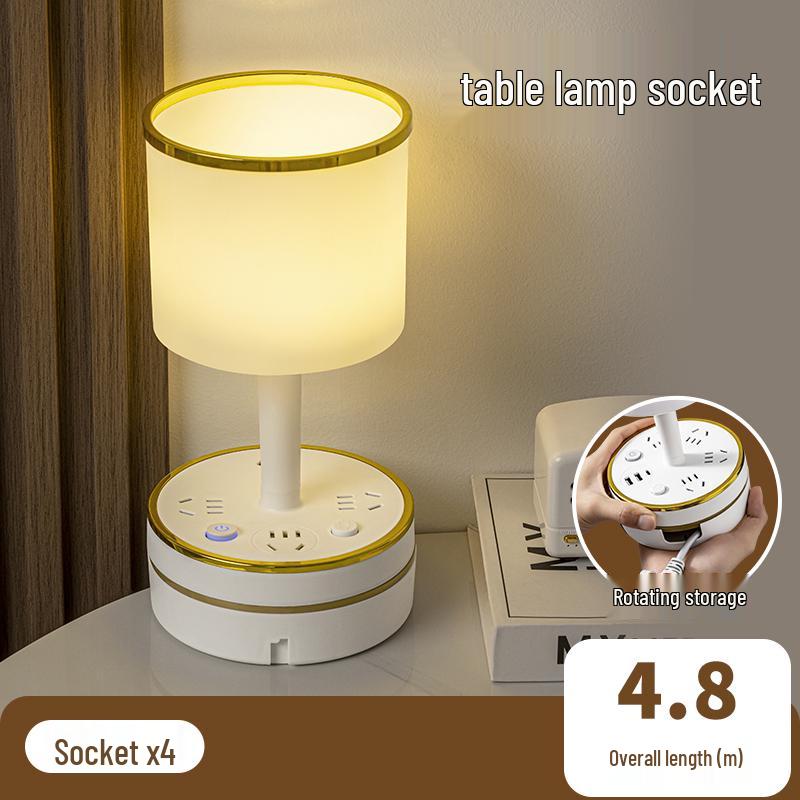 Compact Luxury Night Lamp for Bedroom - Modern Bedside Sleep and Breastfeeding Light