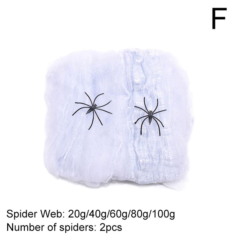 7 rozmiarów Horror Decor Spider Web House Decoration Pajęczyna Straszna impreza Halloween Scene Props