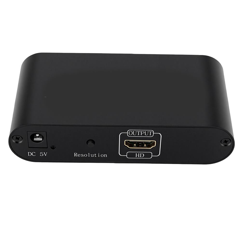 YPbPr To HD Multimedia Interface Converter Component Video Audio Adapter for TV Box VHS VCR DVD Burner To HDTV