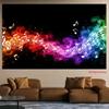 2D Abstract Colorful Music Smoke Backdrop Music Themed Party Photo Booth
