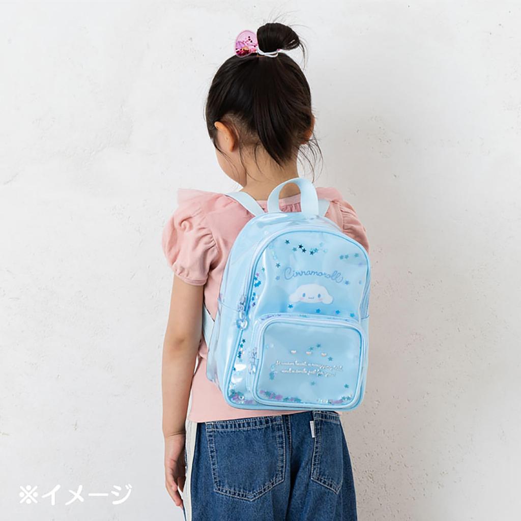 Kids Backpack Kuromi PU Recommended for ages 3 and up 637513 [Sanrio] PVC, Leather, Polyester,
