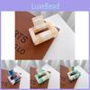 Elegant Handcrafted Gradient Color Small Hair Claw Clip For Women With Vintage Style