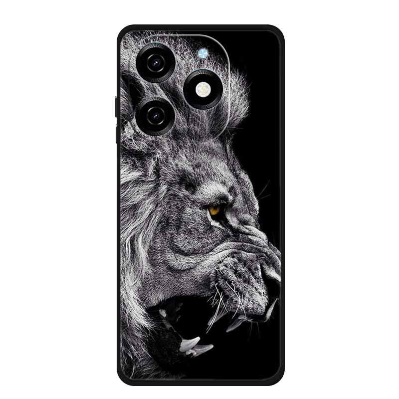 For Blackview Shark 9 5G Case Animals Soft Silicone TPU Phone Cases Back Cover for Blackview Shark9 Fashion Shockproof Fundas