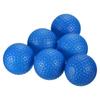 PATIKIL Golf Practice Balls 40 Pieces Plastic Outer Diameter 41mm Hollow Flight Training Indoor Outdoor Swing Practice Blue