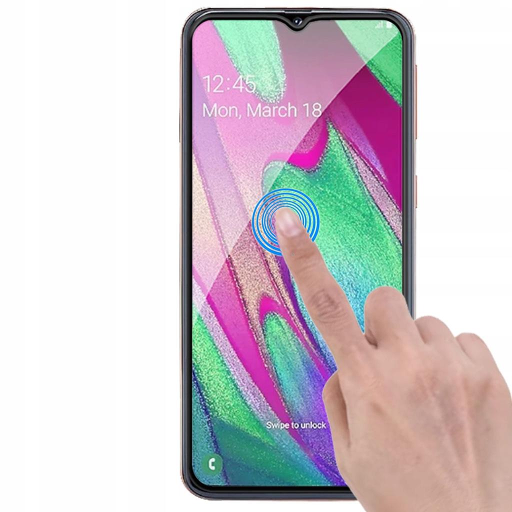 2x Tempered Glass for Samsung Galaxy A40 (full Screen, Full 5D, 9H)