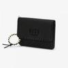 Black Pattern Leather Card Wallet Dcho4f172bk