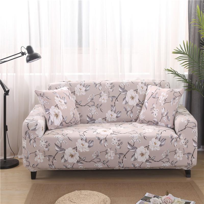 Elastic Universal Sofa Cover for Single, Double, or Three-Seat Sofas, All-Inclusive Cushion Protector.