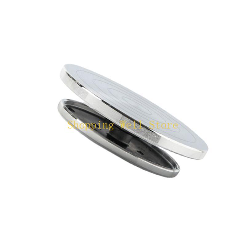 KX4B DIY Ceramics Clay Pottery Turntable Rotating Disc Round Pottery Wheel Clay Sculpture Trimming Spinner DIY Clay Tool Cake